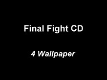 Final Fight CD Wallpaper