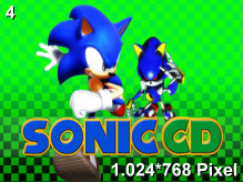 Sonic CD Wallpaper 1.024x768px